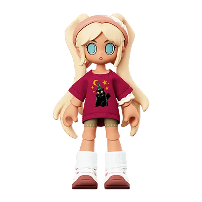 Peach Riot Carry the Music Series Block Pendant - POP MART (United