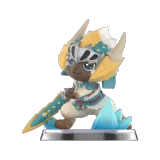 POP MART-Monster Hunter - Colección"Palico"Figuras en Cajas Misteriosas - Zinogre Palico