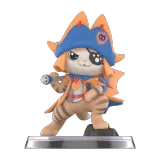 POP MART-Monster Hunter - Colección"Palico"Figuras en Cajas Misteriosas - Lagiacrus Palico