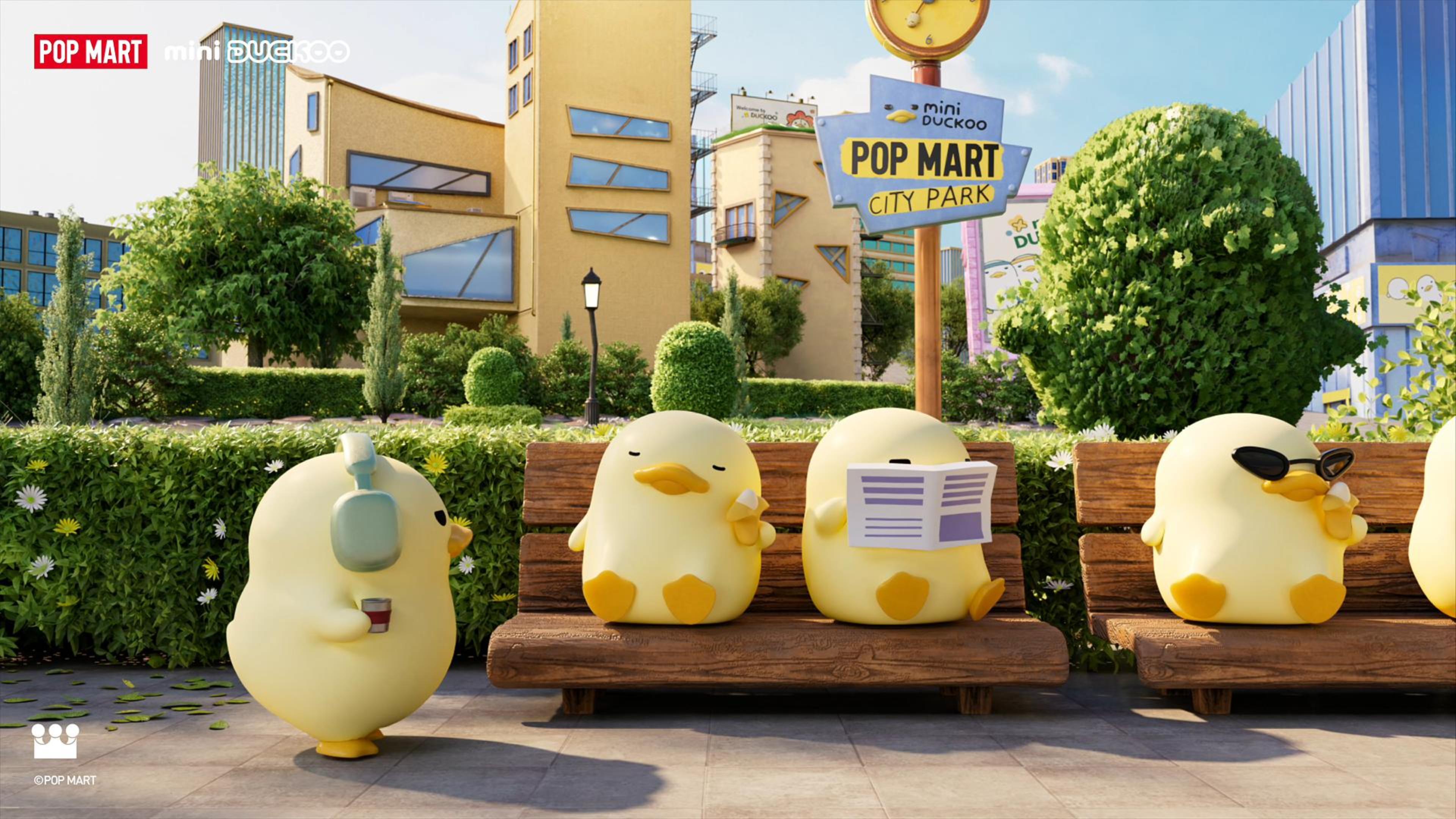 mini DUCKOO Citywalk Series Figures|POP MART US Official