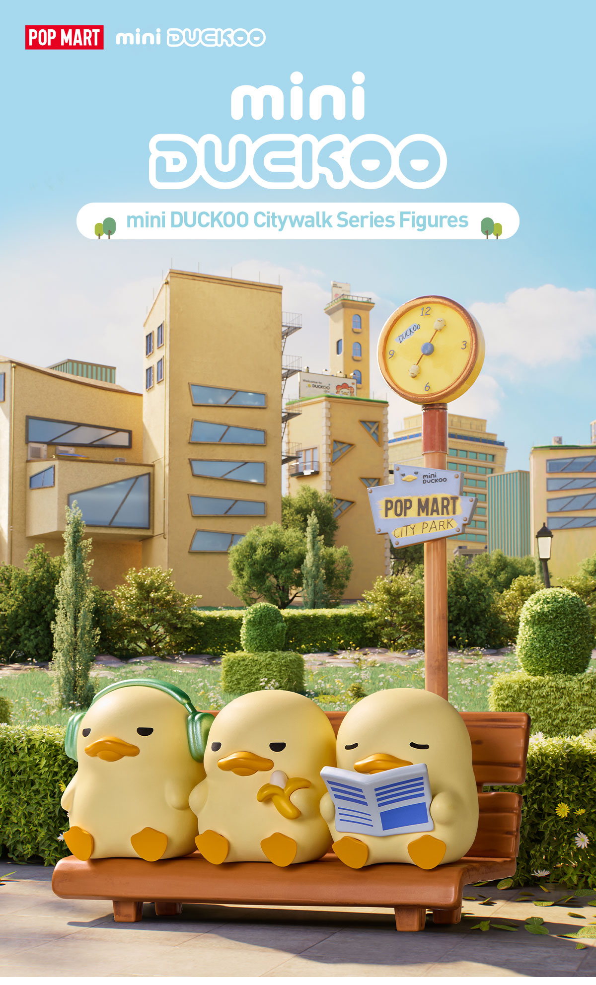 その他 POPMART Mini DUCKOO Citywalk mini DUCKOO Citywalk Series Figures|POP MART US Official