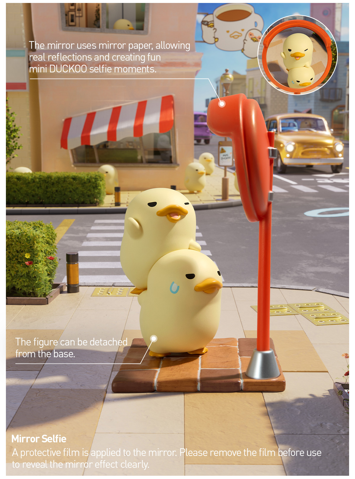 mini DUCKOO Citywalk Series Figures|POP MART US Official