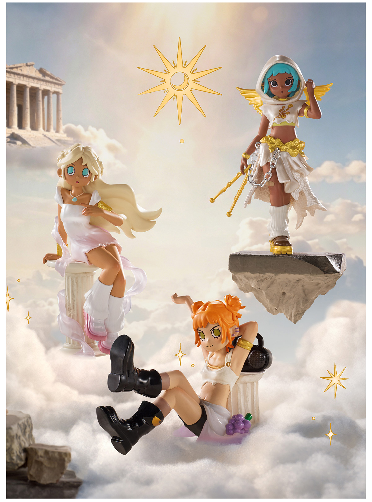 その他 POPMART Peach Riot Power Chords Peach Riot Power Chords Series Figures|POP MART Canada Official