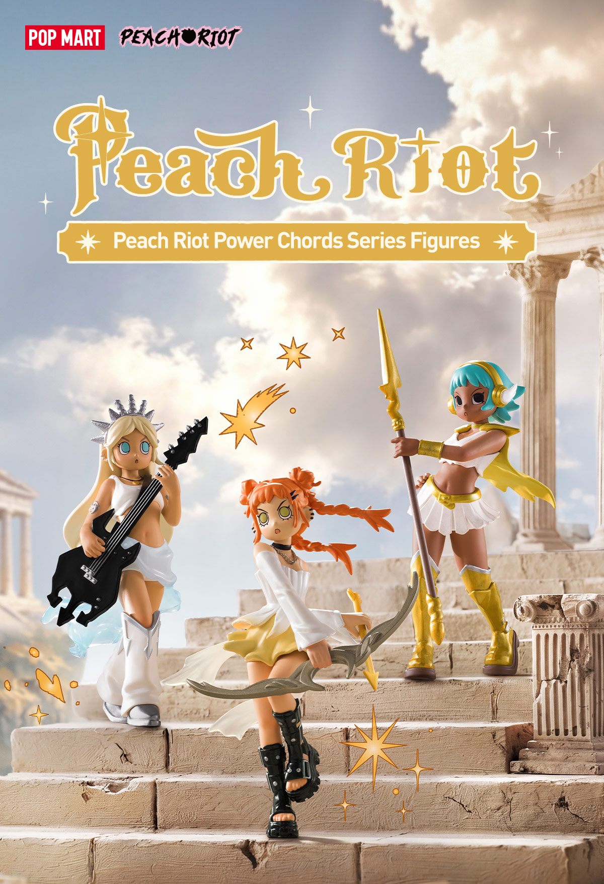 Peach Riot Power Chords Series Figures - POP MART (United States)