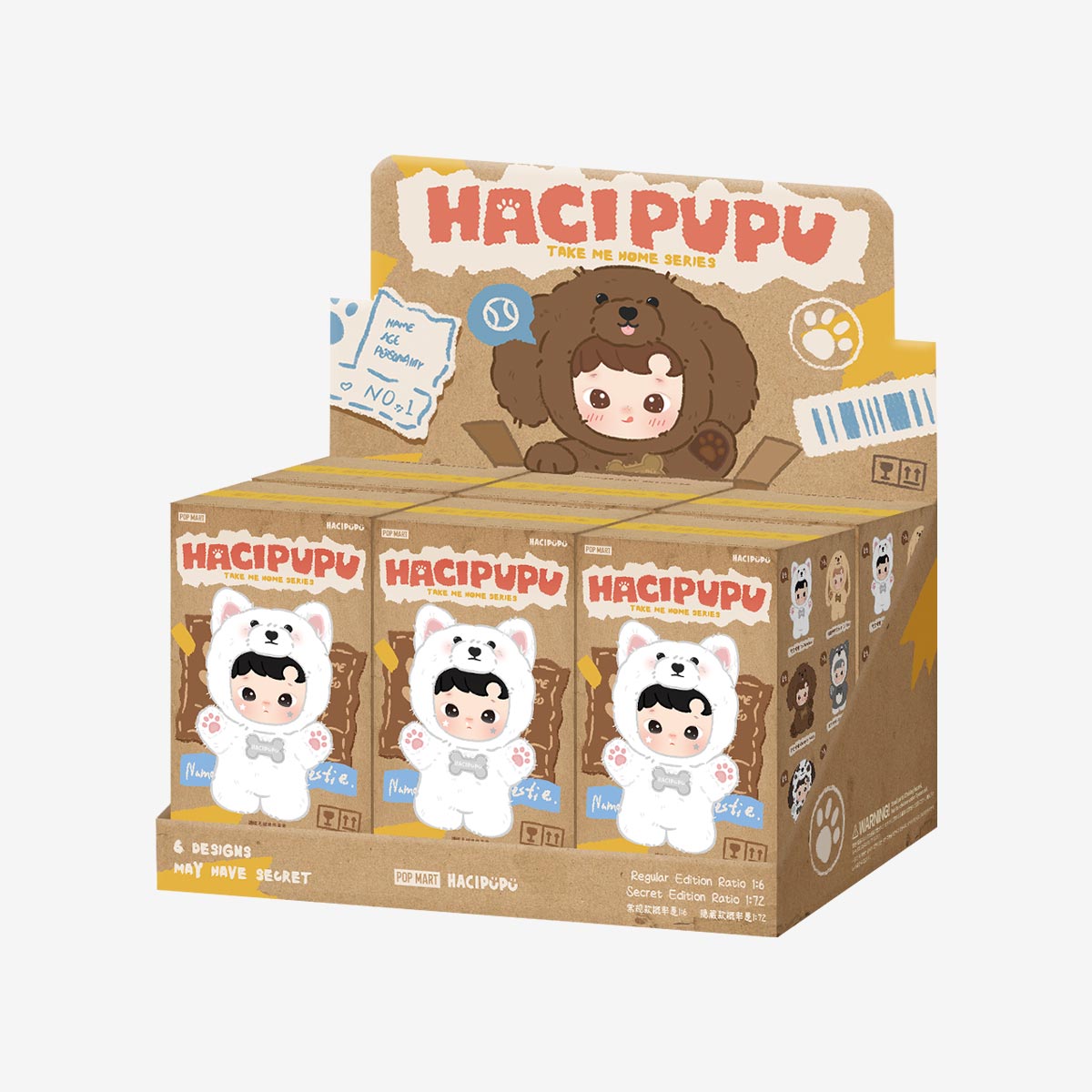 HACIPUPU Take Me Home Series - Vinyl Plush Pendant Blind Box - POP