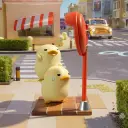 POP MART-mini DUCKOO Citywalk Series Figures - Mirror Selfie