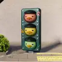 POP MART-mini DUCKOO Citywalk Series Figures - Traffic Lights