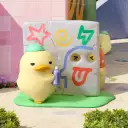 POP MART-mini DUCKOO Citywalk Series Figures - Graffiti Artists