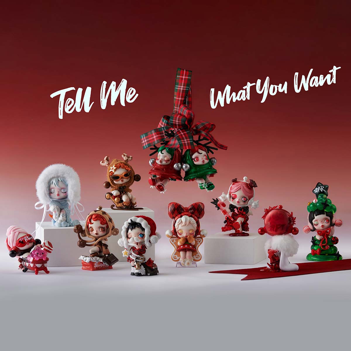 その他 POPMART SKULLPANDA Tell Me What You Want SKULLPANDA Tell Me What You Want Series Figures - POP MART (Mexico)