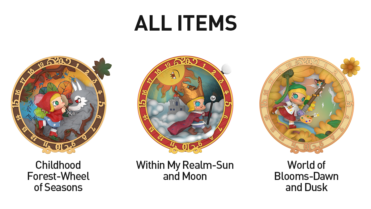 MOLLY The Wheel of Time 20th Anniversary Series Figures - POP MART