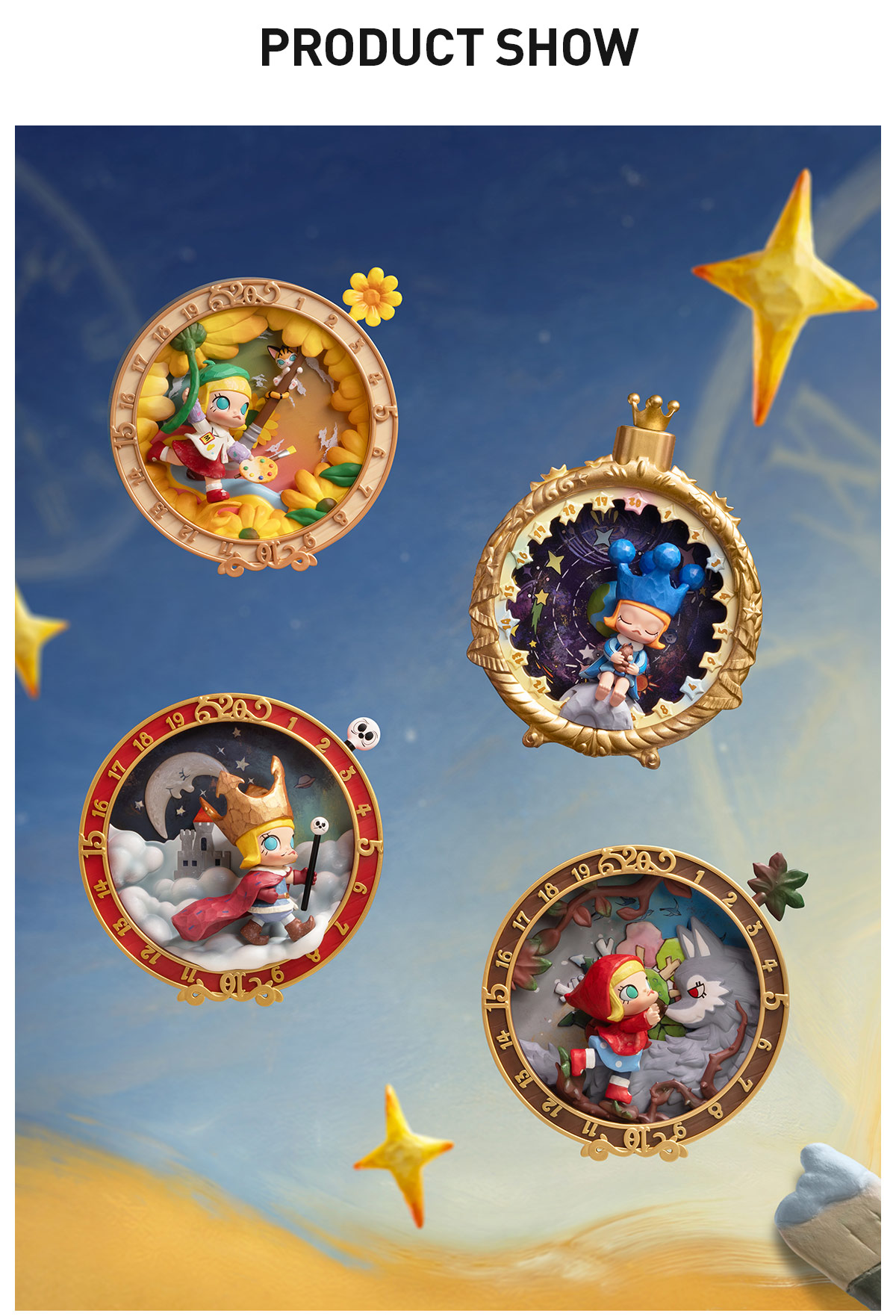 MOLLY The Wheel of Time 20th Anniversary Series Figures|POP MART