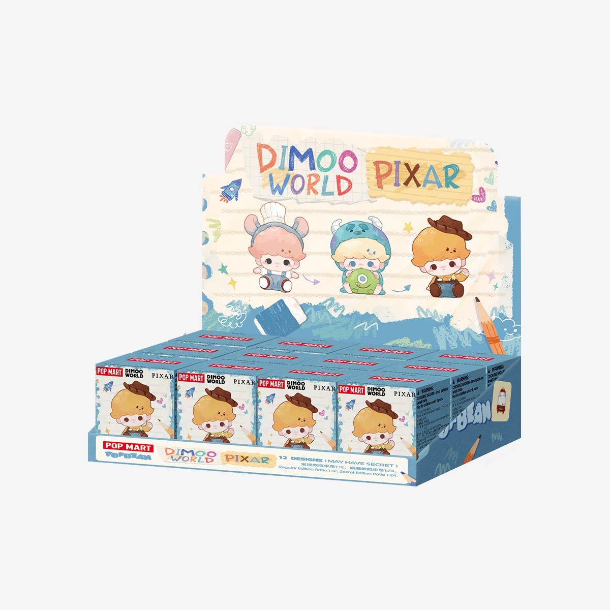 DIMOO WORLD × PIXAR Series