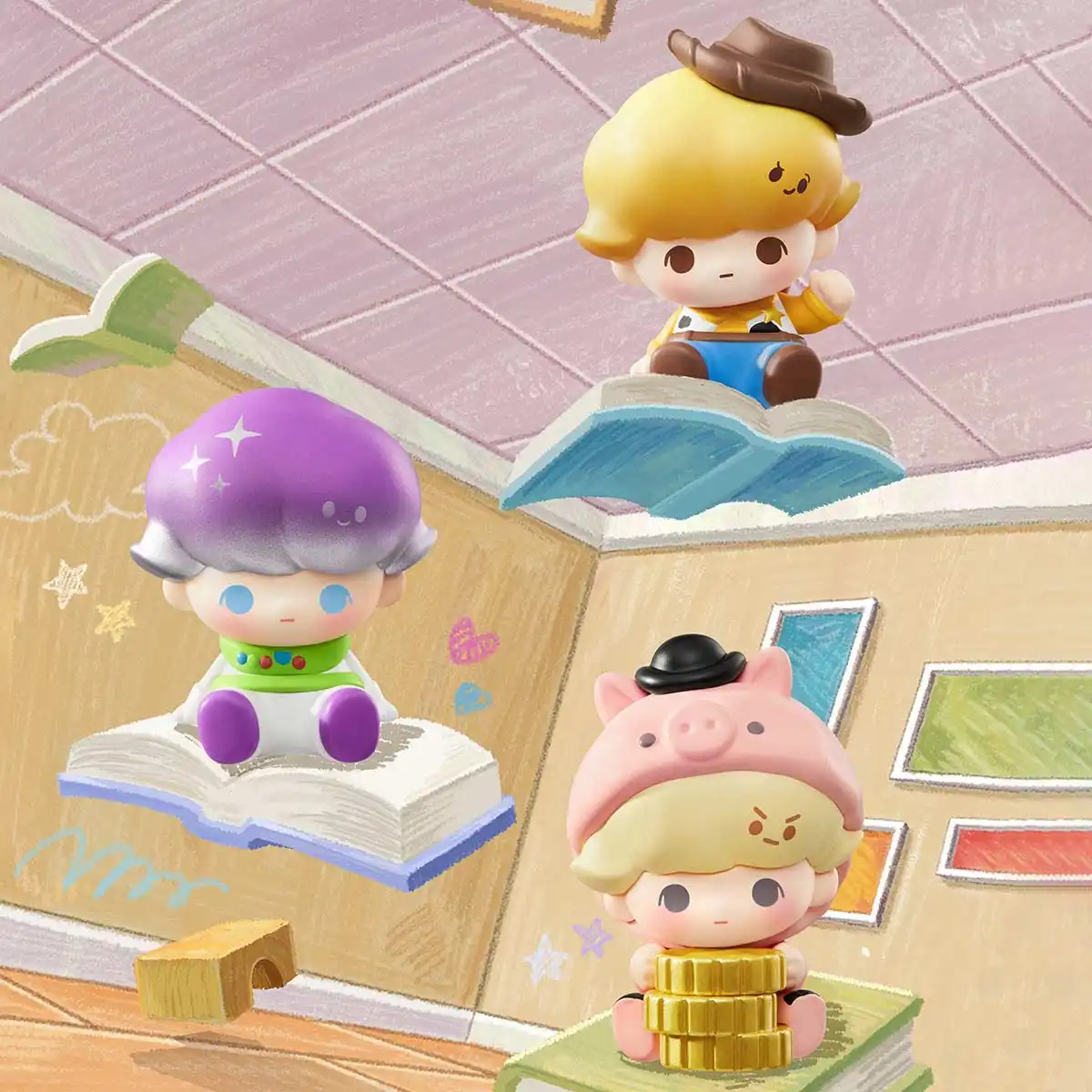 POP BEAN DIMOO WORLD × PIXAR Series