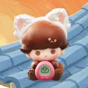 POP MART-POP BEAN DIMOO WORLD × PIXAR Series - DIMOO as Red Panda Mei