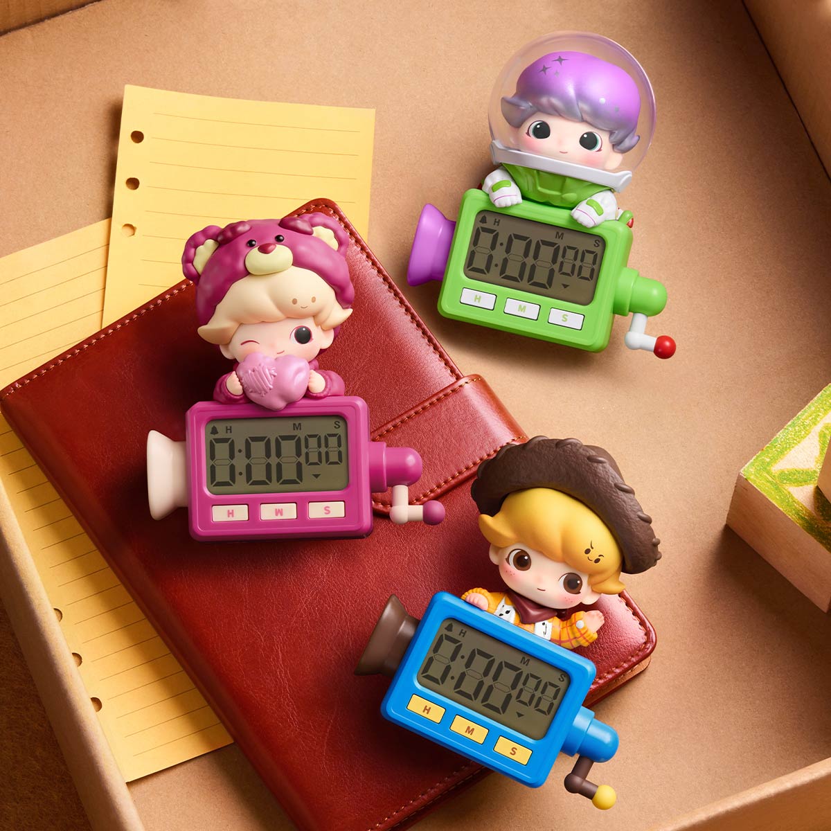 DIMOO WORLD × PIXAR Series - Timer Fridge Magnet Blind Box