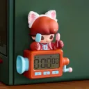POP MART-DIMOO WORLD × PIXAR Series - Timer Fridge Magnet Blind Box - RED PANDA MEI
