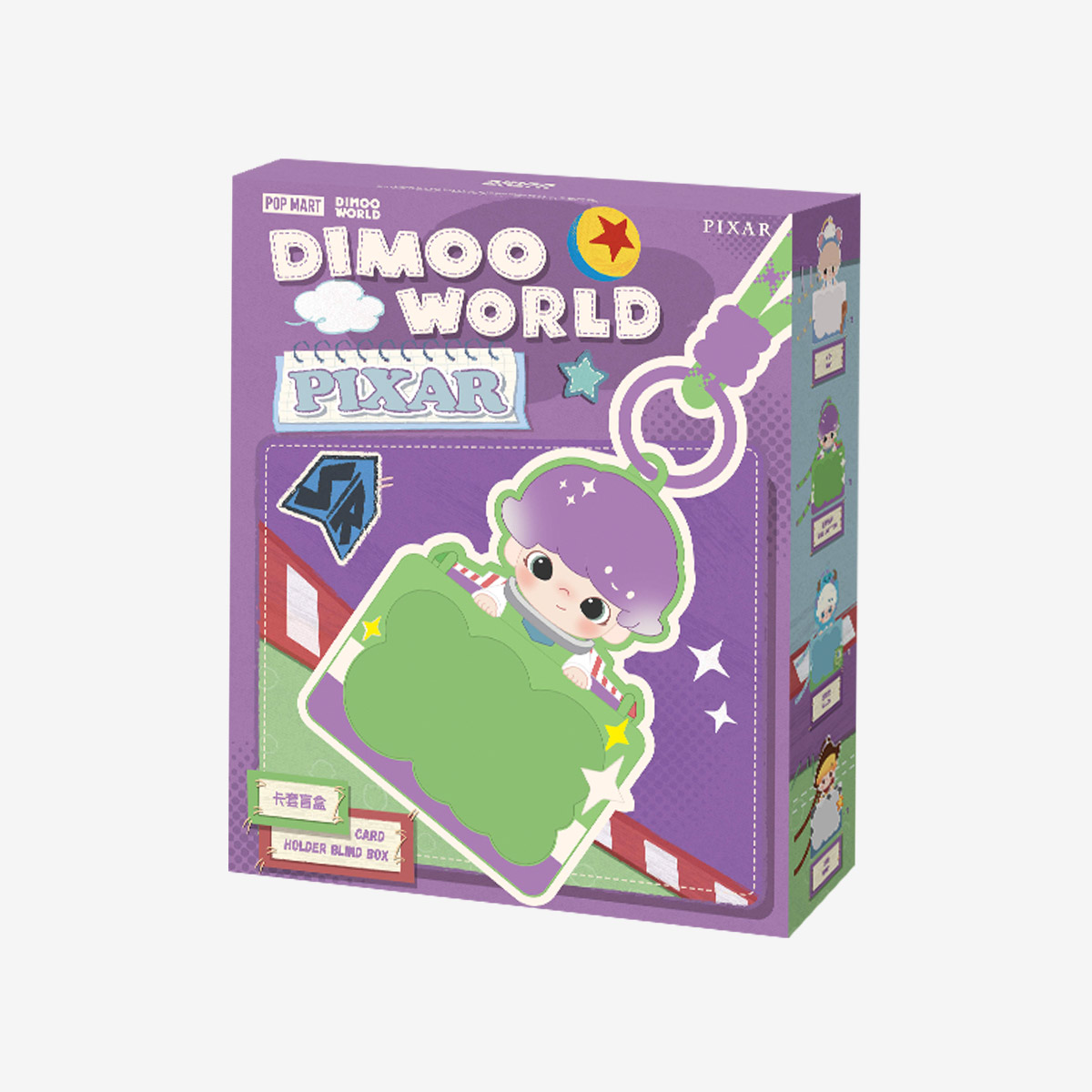 DIMOO WORLD × PIXAR Series - Card Holder Blind Box|POP MART US
