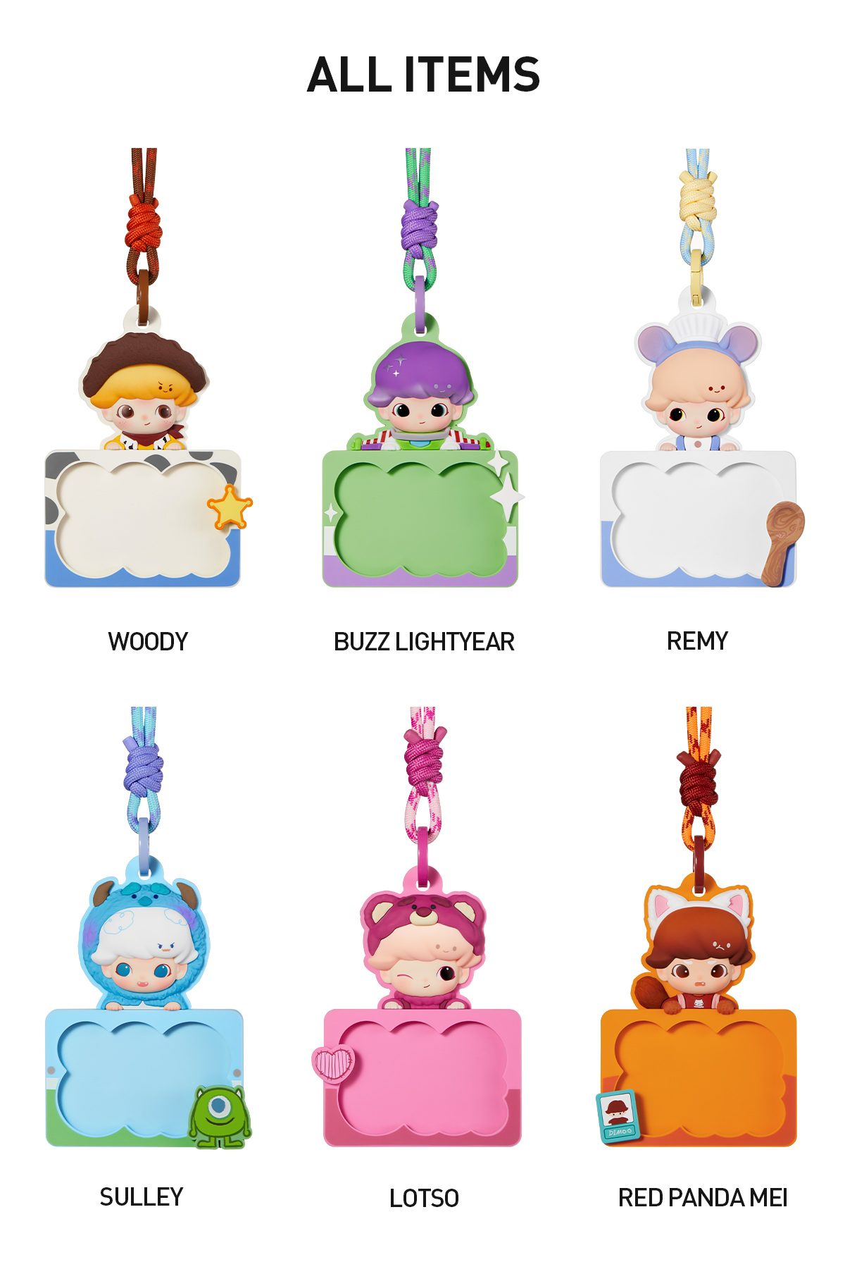 DIMOO WORLD × PIXAR Series - Card Holder Blind Box|POP MART Canada