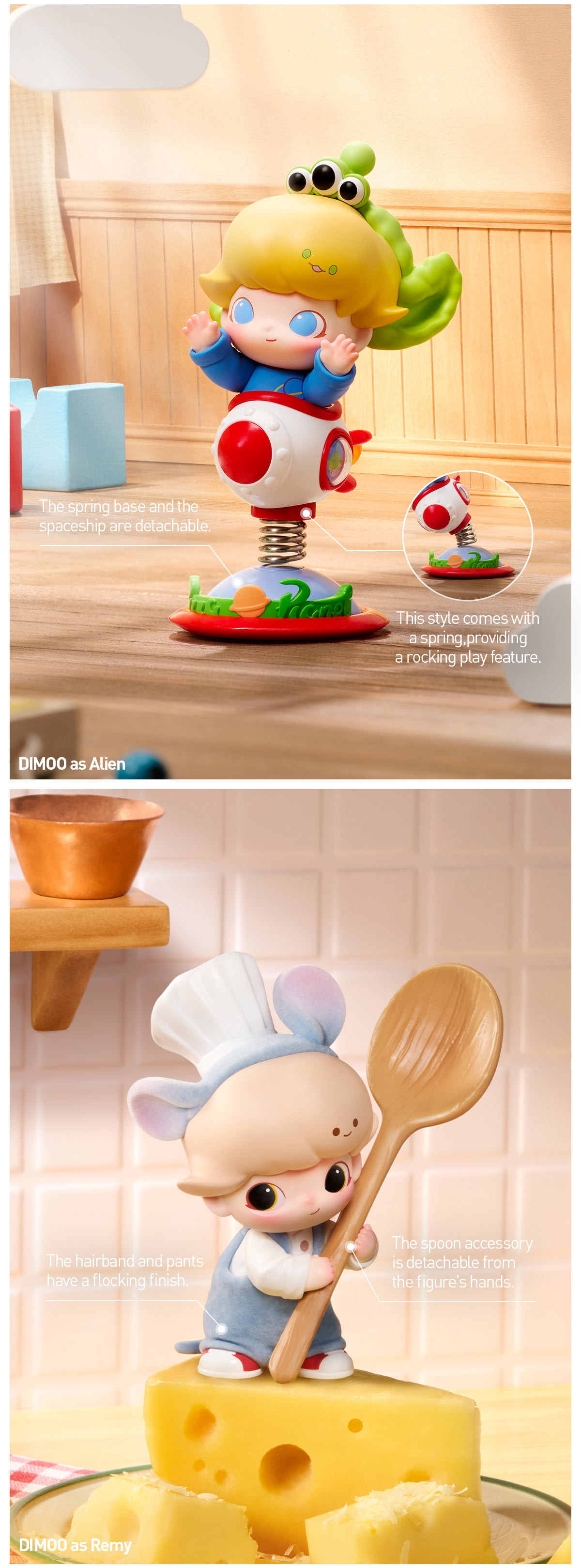 DIMOO WORLD × PIXAR Series Figures|POP MART US Official