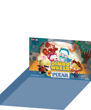 DIMOO WORLD × PIXAR Series - Vinyl Plush Pendant Blind Box|POP