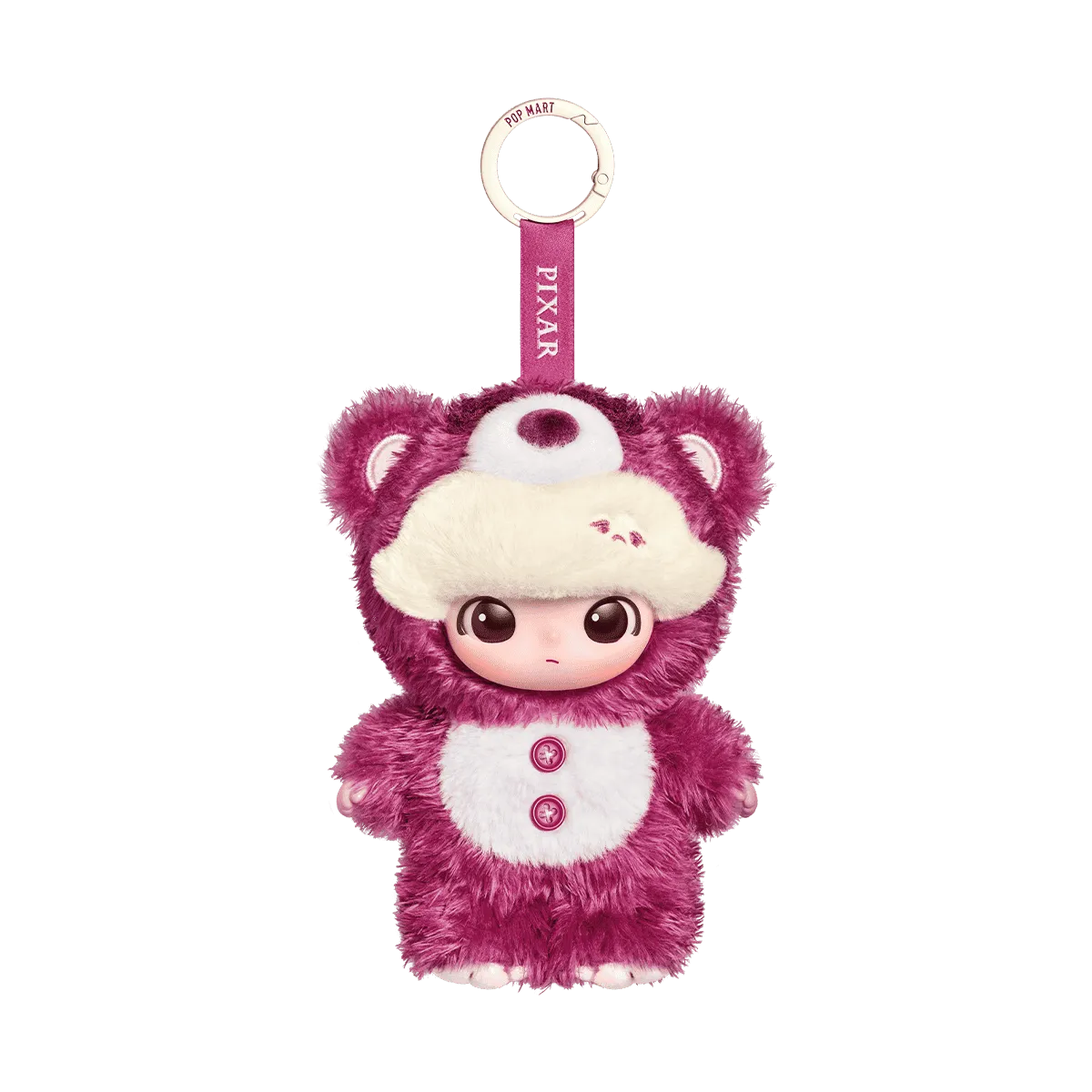 POP MART DIMOO Lotso ぬいぐるみ DIMOO WORLD × PIXAR Series - Vinyl Plush Pendant Blind Box|POP