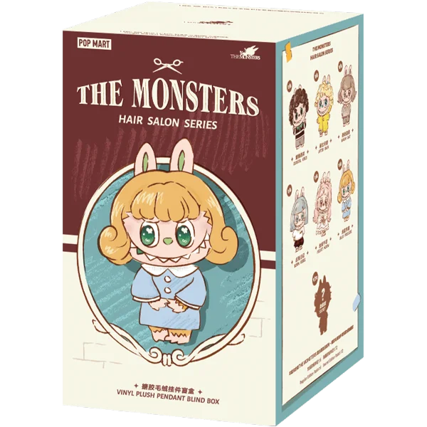 THE MONSTERS Hair Salon Series - Vinyl Plush Pendant Blind Box