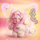 POP MART-SKULLPANDA × My Little Pony Series Plush Doll Pendant - Fluttershy