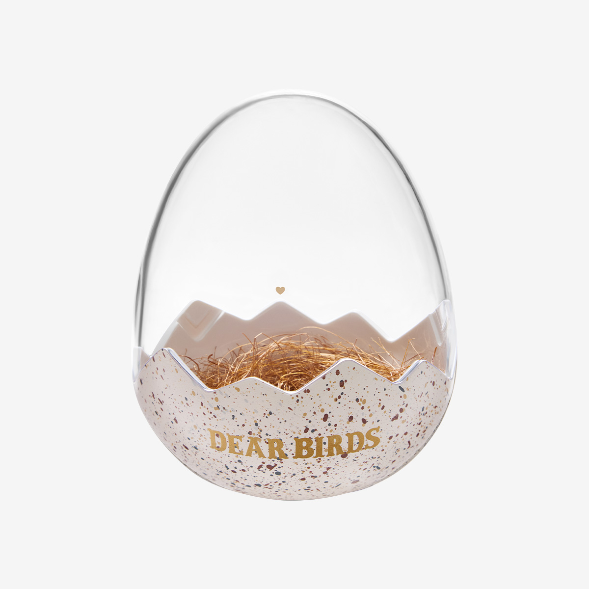 Dear Birds Series - Egg-shaped Plush Display Case