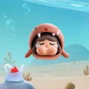 POP MART-CRYBABY Cry Me an Ocean Series Figures - The Walrus