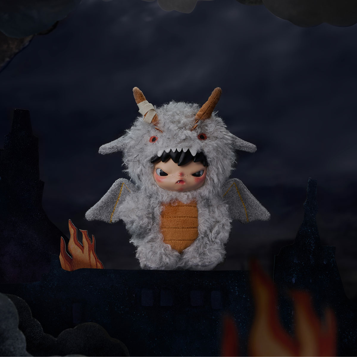 Hirono Mist-Walker Series - Plush Doll Pendant|POP MART US Official