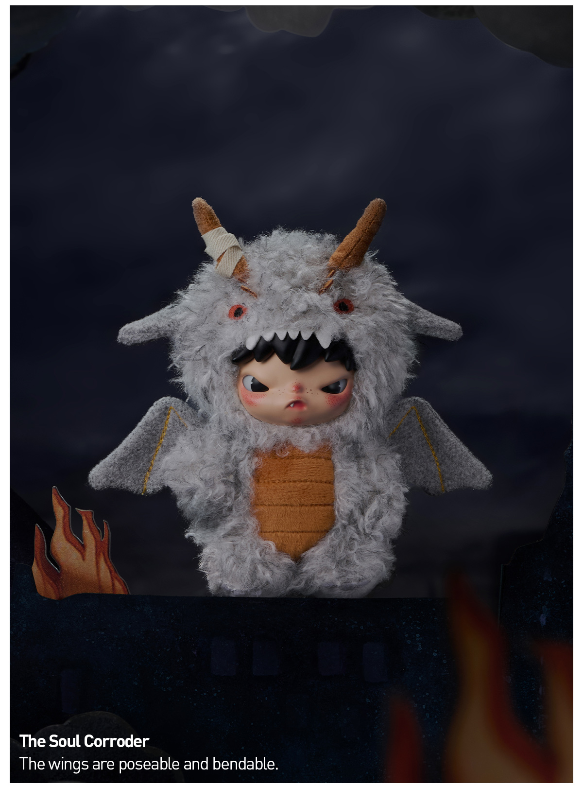 Hirono Mist-Walker Series - Plush Doll Pendant|POP MART US Official