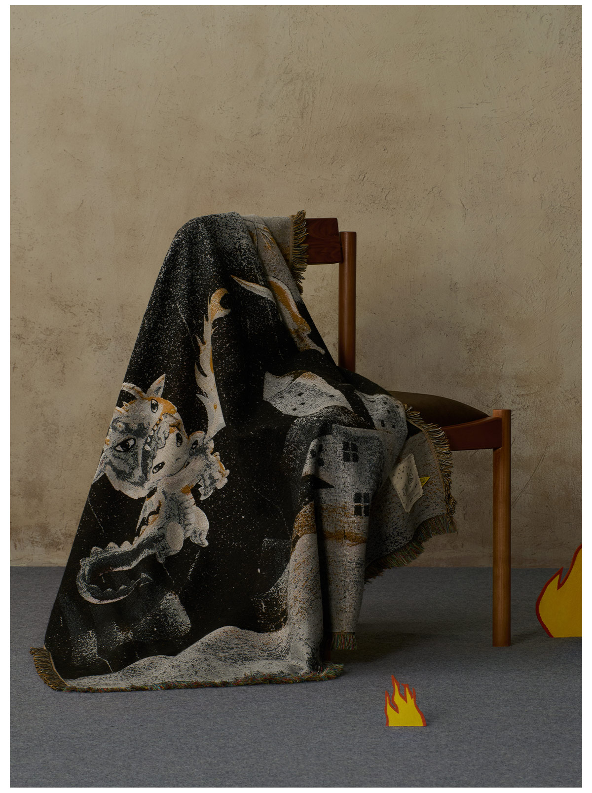 Hirono Mist-Walker Series - Jacquard Blanket|POP MART US Official