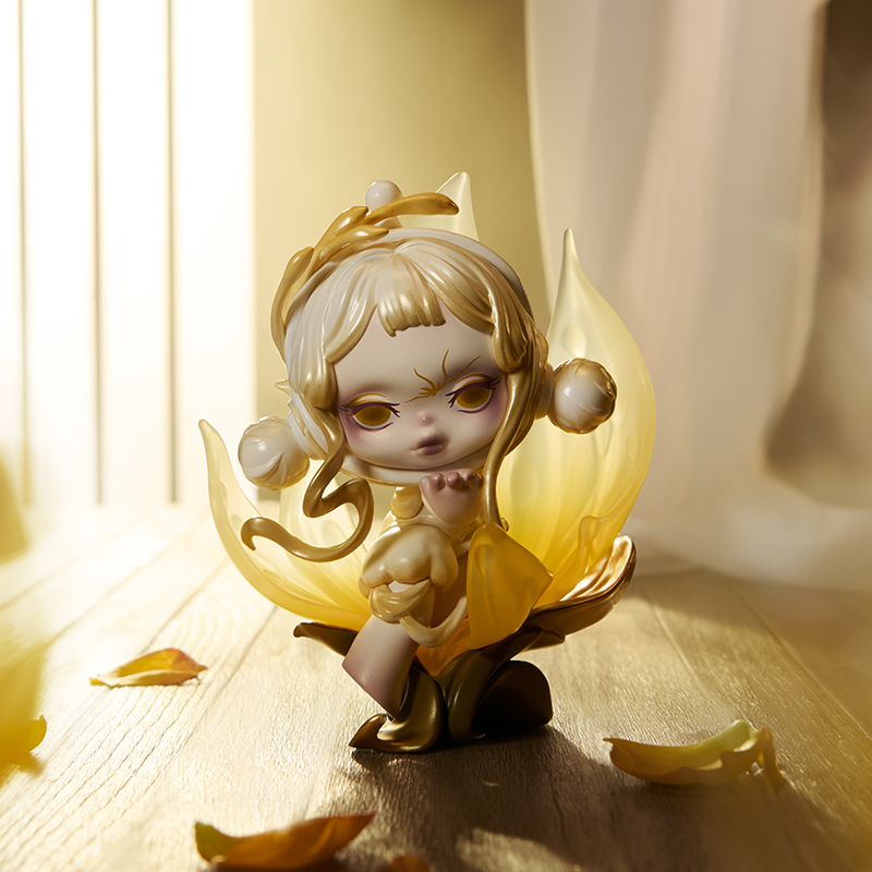 ち*中様 SKULLPANDA Petals in Four Acts シリーズ SKULLPANDA Petals in Four Acts Series Figures|POP MART US Official