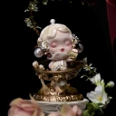 POP MART-SKULLPANDA Petals in Four Acts Series Figures - Chronos' Gardener（Secret）