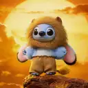 POP MART-Stitch Adventure Series Vinyl Plush Pendant - Simba Stitch