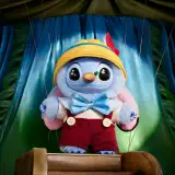 POP MART-Stitch Adventure Series Vinyl Plush Pendant - Pinocchio Stitch