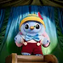 POP MART-Stitch Adventure Series Vinyl Plush Pendant - Pinocchio Stitch
