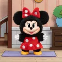 POP MART-Mickey Family Cute Together Keychain Series Figures - Minnie