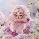 POP MART-θSKULLPANDA L'impressionnisme Series Plush Doll - Windflower