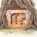 POP MART-Winnie-the-Pooh Treehouse Theatre Series Figures - Morning Mirror Check