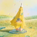 POP MART-1001MOONS Wind's Intention Series Figures - Dancing in the Rain