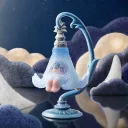 POP MART-1001MOONS Wind's Intention Series Figures - Refractions of Moonlight