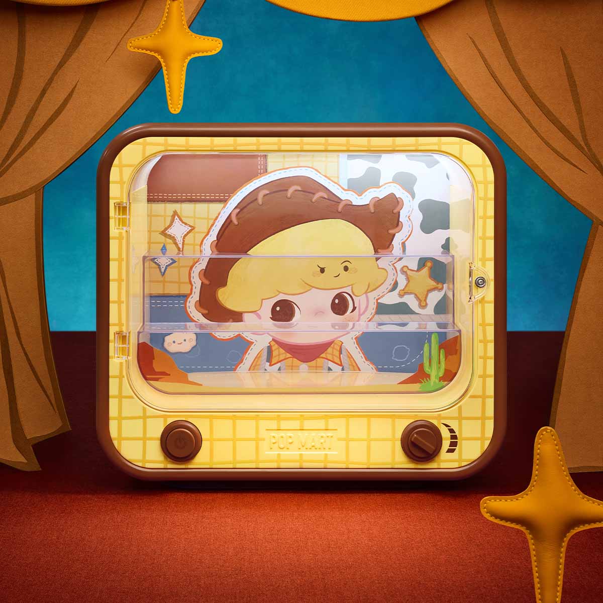 DIMOO WORLD × DISNEY Series-TV Set Luminous Display Container|POP