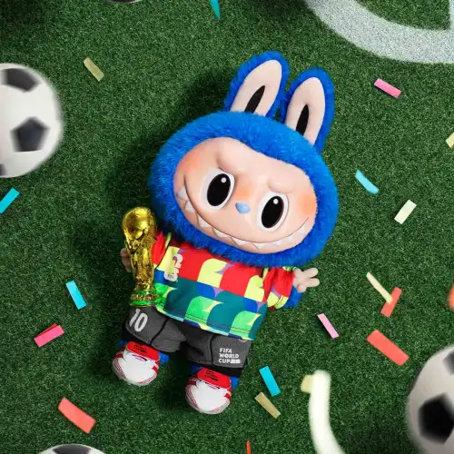 THE MONSTERS × FIFA SERIES-Catch the Win Vinyl Plush Doll