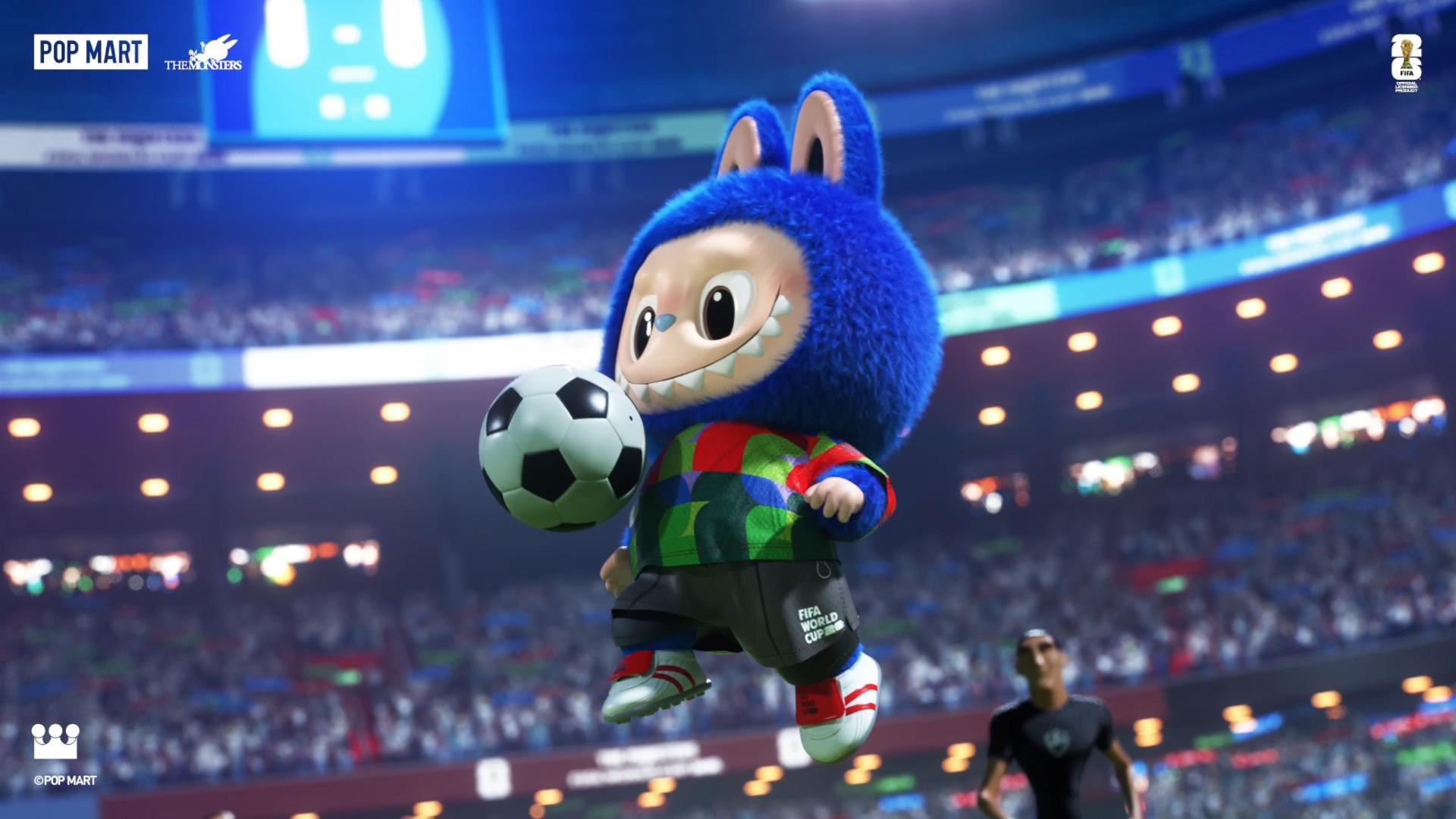 THE MONSTERS × FIFA SERIES-Catch the Win Vinyl Plush Doll|POP MART