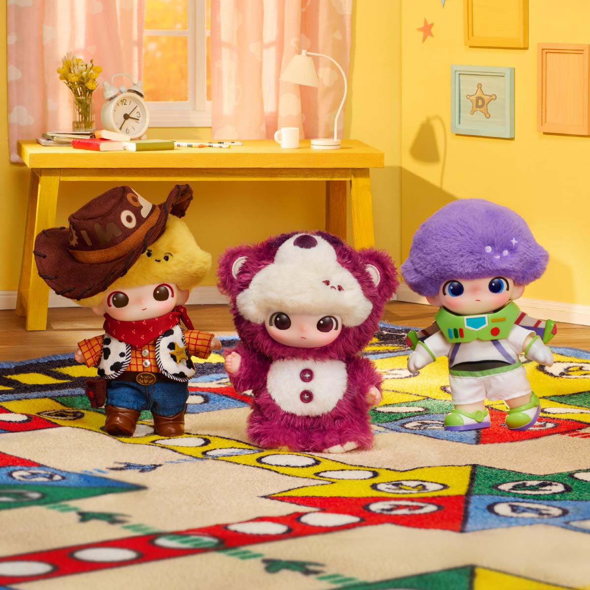 DIMOO WORLD × PIXAR Series - Vinyl Plush Pendant Blind Box|POP