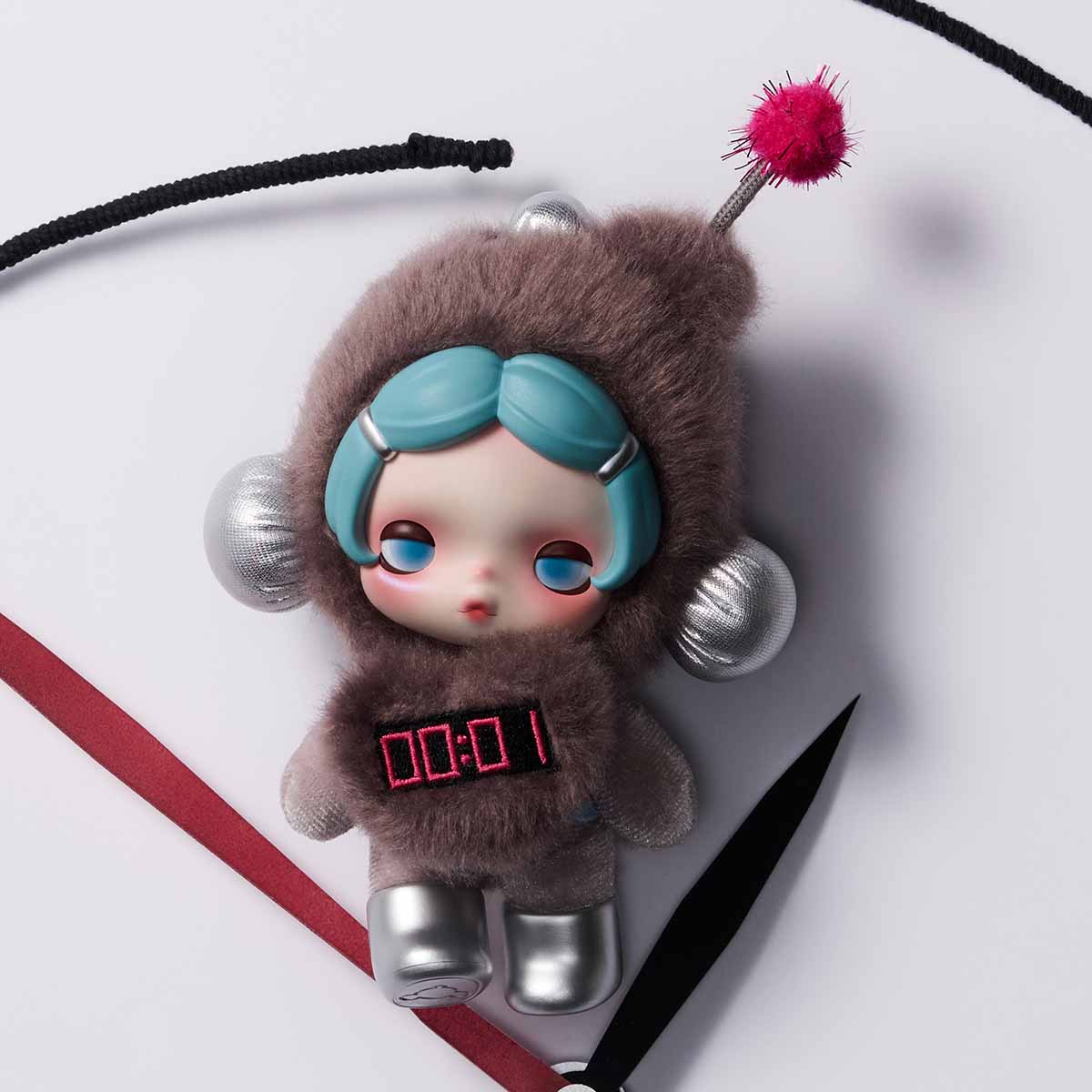 θ SKULLPANDA Off Mode Series Plush Doll Pendant|POP MART US Official