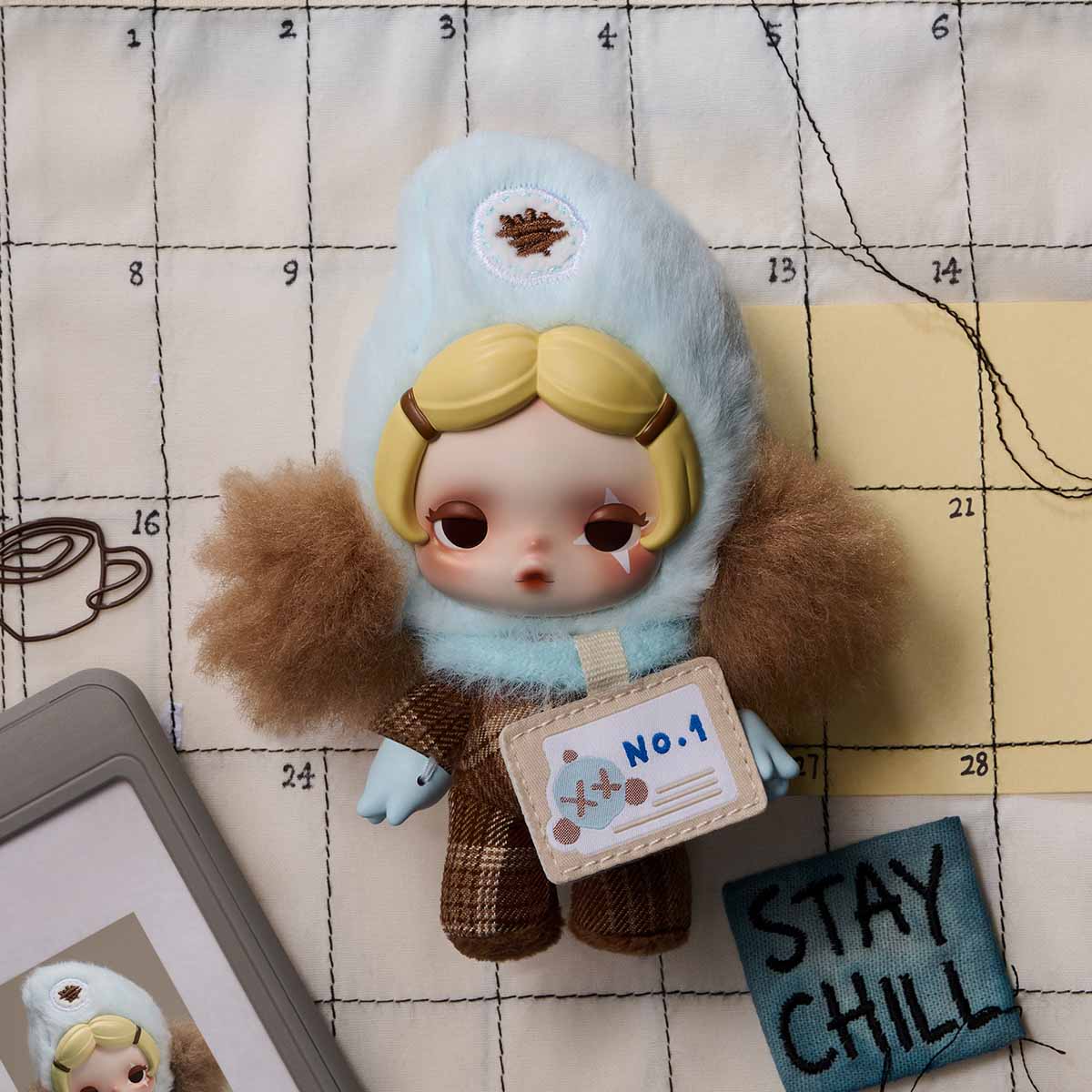 θ SKULLPANDA Off Mode Series Plush Doll Pendant|POP MART US Official