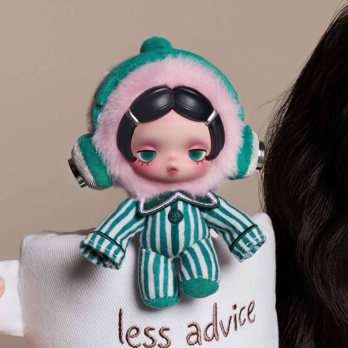 θ SKULLPANDA Off Mode Series Plush Doll Pendant|POP MART US Official