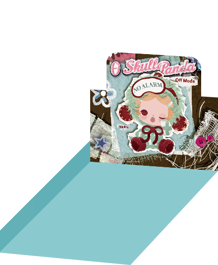 POP ATTACH θ SKULLPANDA Off Mode Series|POP MART US Official